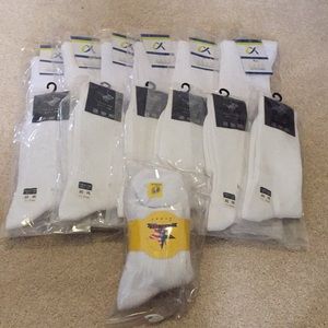 15 White socks